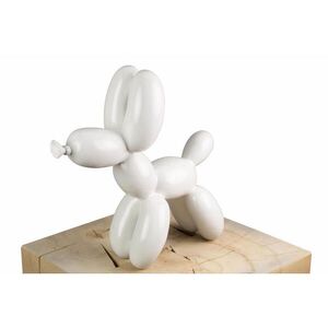 KUNSTLOFT DEKORATÍVNA SOCHA 28/26 cm, biela, umelecký motív vyobraziť