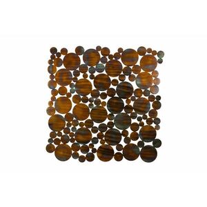 KUNSTLOFT KOVOVÁ NÁSTENNÁ DEKORÁCIA 78/78 cm, medená vyobraziť