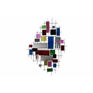 KUNSTLOFT KOVOVÁ NÁSTENNÁ DEKORÁCIA 111/78 cm, viacfarebná vyobraziť