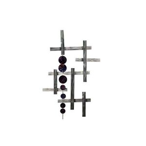 KUNSTLOFT KOVOVÁ NÁSTENNÁ DEKORÁCIA 70/109 cm, čierna/strieborná vyobraziť