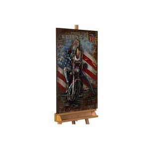 KUNSTLOFT KOVOVÝ OBRAZ 60/90 cm, figurálny a abstraktný motív, viacfarebný vyobraziť
