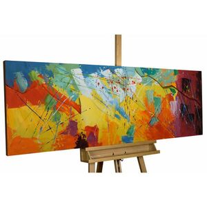 KUNSTLOFT KOVOVÝ OBRAZ 144/44 cm, športový motív, viacfarebný vyobraziť