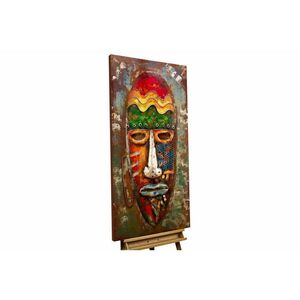 KUNSTLOFT KOVOVÝ OBRAZ 120/60 cm, figurálny a abstraktný motív, viacfarebný vyobraziť