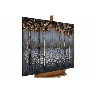 KUNSTLOFT KOVOVÝ OBRAZ 100/70 cm, prírodný motív, biely vyobraziť