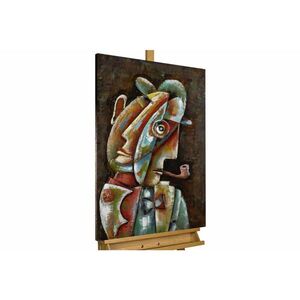 KUNSTLOFT KOVOVÝ OBRAZ 60/90 cm, letecký motív, viacfarebný vyobraziť