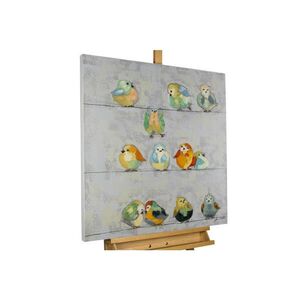 KUNSTLOFT OLEJOMAĽBA 80/80 cm, Zvieratá vyobraziť