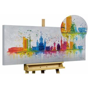 KUNSTLOFT OLEJOMAĽBA 120/60 cm, Mesto a architektúra vyobraziť