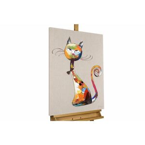 KUNSTLOFT OLEJOMAĽBA 60/80 cm, Zvieratá vyobraziť