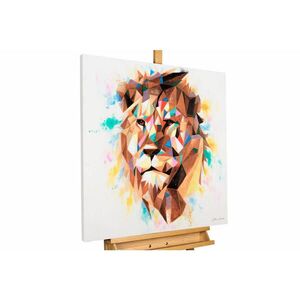 KUNSTLOFT OLEJOMAĽBA 80/80 cm, Zvieratá vyobraziť
