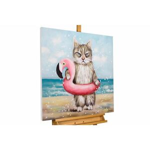 KUNSTLOFT OLEJOMAĽBA 80/80 cm, More a pláž vyobraziť