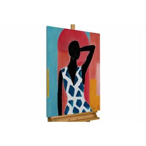 KUNSTLOFT RUČNE MAĽOVANÝ AKRYLOVÝ OBRAZ 60/90 cm, viacfarebný, abstraktný geometrický motív vyobraziť