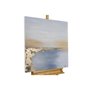 KUNSTLOFT RUČNE MAĽOVANÝ AKRYLOVÝ OBRAZ 80/80 cm, modrý, krajinný motív vyobraziť