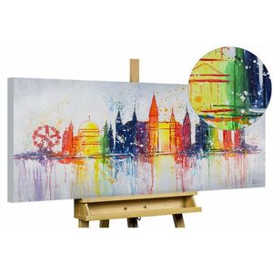 KUNSTLOFT OLEJOMAĽBA 120/60 cm, Mesto a architektúra vyobraziť