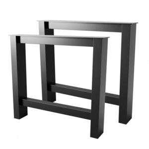 Metalo Pro KOVOVÉ NOHY NA STÔL Etamin Lite A Extreme sada 2 ks čierna 72 cm vyobraziť