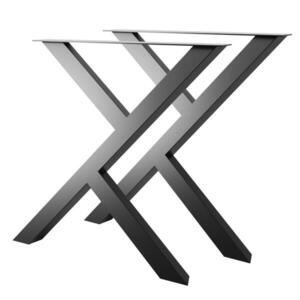 Metalo Pro KOVOVÉ NOHY NA STÔL Deer sada 2 ks čierna 72 cm vyobraziť