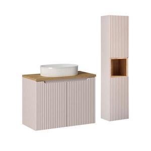 Petits-meubles KÚPEĽŇOVÝ NÁBYTOK 80cm Riva 2-dielna súprava Kašmír vyobraziť