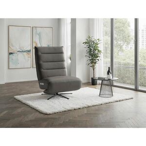 Sit & More RELAXAČNÉ KRESLO, koža, antracitová vyobraziť