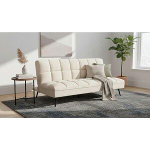 MID.YOU ROZKLADACIA POHOVKA, textil, krémová vyobraziť