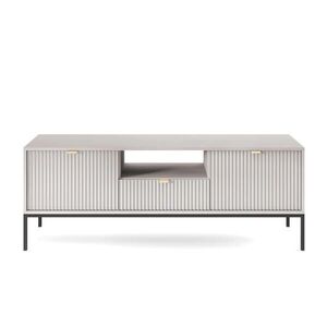 Selsey TV stolík Vellore sivý 154/56/39 cm vyobraziť
