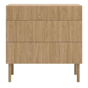 Selsey KOMODA Nolie dekor duba s 3 zásuvkami 90 cm vyobraziť