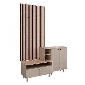 Vicco GARDERÓBNA SÚPRAVA Elano, Greige/dub, 140 x 80 cm 2 časti vyobraziť