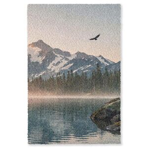 OnlyWow KOBERCE - Hory - Voda - Stromy - 140x200 cm vyobraziť