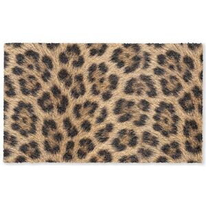 OnlyWow KOBERCE - Leopard - Kabát - Klasický - Hnedý - 150x90 cm vyobraziť