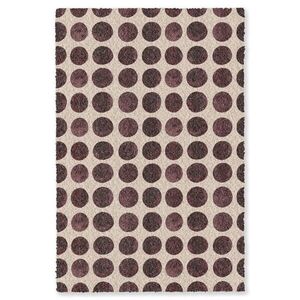 OnlyWow KOBERCE - Bodky - Vzor - Hnedý - 80x120 cm vyobraziť