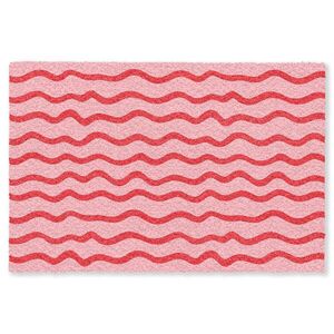 OnlyWow KOBERCE - Hravé - vzor - červená - 200x140 cm vyobraziť