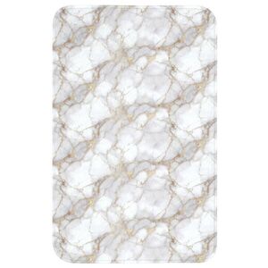 OnlyWow PREDLOŽKA PRED WC Biela - zlatá - mramorová - sivá 50x80 cm vyobraziť