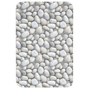 OnlyWow PREDLOŽKA PRED WC Kamene - sivé - oválne 60x90 cm vyobraziť
