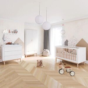 Petits-meubles IZBA PRE BÁBÄTKO 3-dielny Miloo Biela vyobraziť