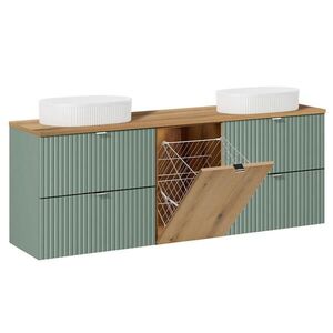 Petits-meubles DVOJITÉ UMÝVADLO 160.4cm Jade Zelená vyobraziť
