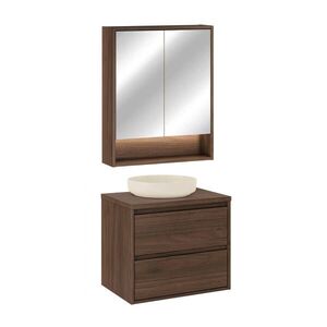 Petits-meubles KÚPEĽŇOVÝ NÁBYTOK 60cm Edmé 2-dielna súprava Drevo vyobraziť