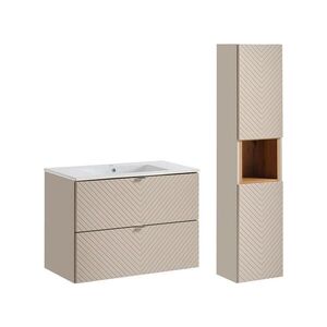 Petits-meubles KÚPEĽŇOVÝ NÁBYTOK 80cm Manoa 2-dielna súprava Kašmír vyobraziť