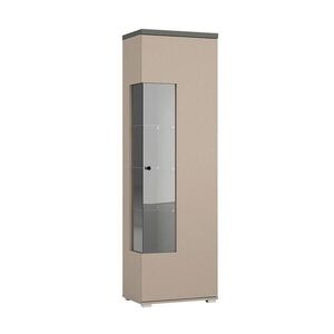 Petits-meubles VITRÍNA Opio Taupe a antracit vyobraziť