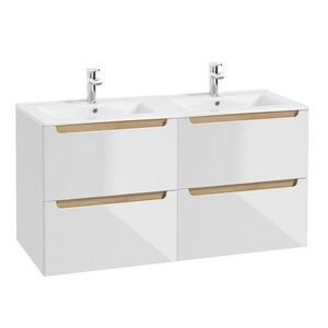 Petits-meubles DVOJITÉ UMÝVADLO 120cm Livia Biela vyobraziť