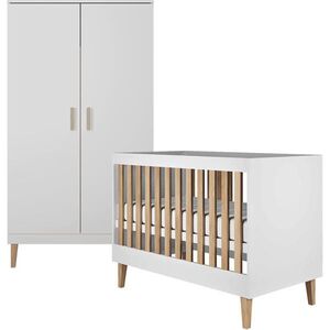 Petits-meubles IZBA PRE BÁBÄTKO 2-dielny Kubi Biela vyobraziť