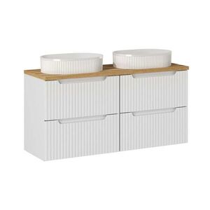 Petits-meubles DVOJITÉ UMÝVADLO 120.4cm Riva Biela a drevo vyobraziť