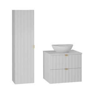 Petits-meubles KÚPEĽŇOVÝ NÁBYTOK 60.6cm Lexa 2-dielna súprava Biela vyobraziť