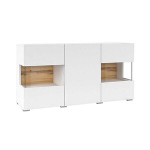 Petits-meubles ŠIROKÁ KOMODA Glora Biela vyobraziť