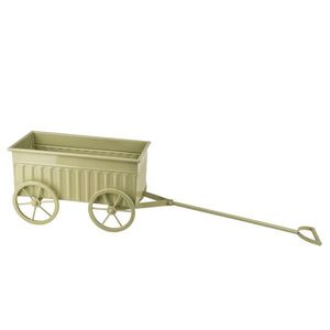 Mondex DEKORAČNÝ vozík Roger green 33/16/20 cm kovový vyobraziť