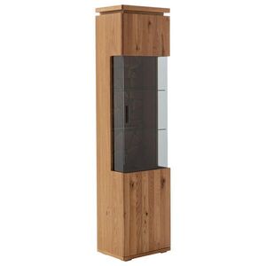 Linea Natura VITRÍNA, dub, farba duba, 50/204/37 cm vyobraziť