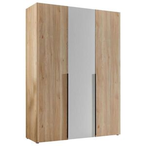 Carryhome ŠATNÍKOVÁ SKRIŇA, biela, farba duba, 150/210/53 cm vyobraziť