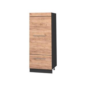 Vicco KUCHYNSKÁ POTRAVINOVÁ SKRIŇA Fame-Line, Dub Goldkraft/antracitová, 60 cm vyobraziť
