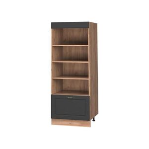 Vicco KUCHYNSKÝ REGÁL Fame-Line, Antracitovo-zlatý vidiecky dom/Dub Goldkraft, 60 cm vyobraziť