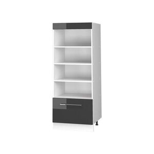 Vicco KUCHYNSKÝ REGÁL Fame-Line, Antracit vysoký lesk/biely, 60 cm vyobraziť