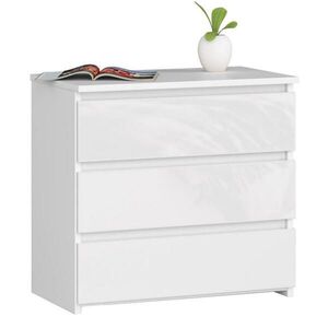 RAUMHIRSCH FURNITURE KOMODA Biela, lesklá biela 57/60/35 vyobraziť