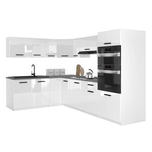 B BELINI GROUP KUCHYNSKÁ linka Italia 8 420 cm, s pracovnou doskou, biela s vysokým leskom vyobraziť