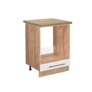 Vicco SKRINKA NA PRESTAVBU SPORÁKA Fame-Line Biely vysoký lesk 60 cm , AP Oak vyobraziť